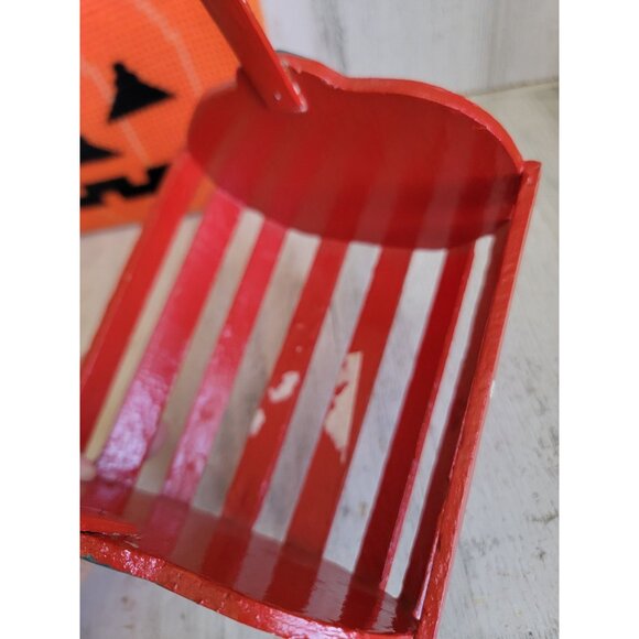 Vintage pumpkin basket set Halloween home decor Jack O'Lantern - Picture 16 of 16